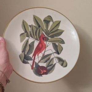 Gorham Fine China The Cardinal decrotive plate.
